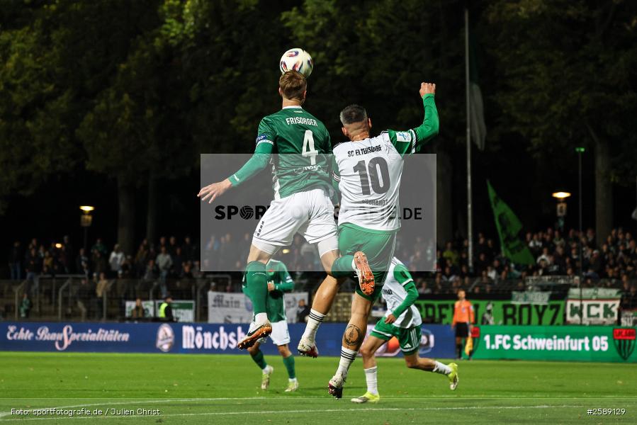 sport, Schweinfurt, Sachs-Stadion, SC Eltersdorf, Regionalliga Bayern, Fussball, BFV, 13. Spieltag, 1. FC Schweinfurt 1905, 09.10.2026 - Bild-ID: 2589129
