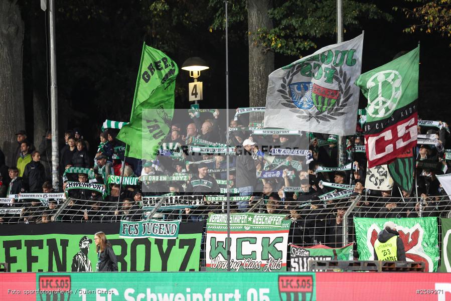 sport, Schweinfurt, Sachs-Stadion, SC Eltersdorf, Regionalliga Bayern, Fussball, BFV, 13. Spieltag, 1. FC Schweinfurt 1905, 09.10.2026 - Bild-ID: 2589271