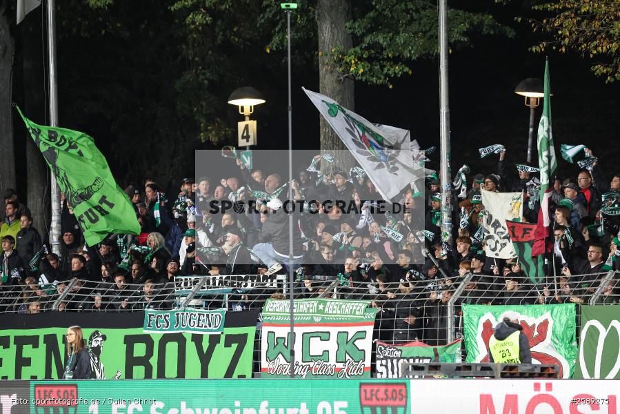 sport, Schweinfurt, Sachs-Stadion, SC Eltersdorf, Regionalliga Bayern, Fussball, BFV, 13. Spieltag, 1. FC Schweinfurt 1905, 09.10.2026 - Bild-ID: 2589275