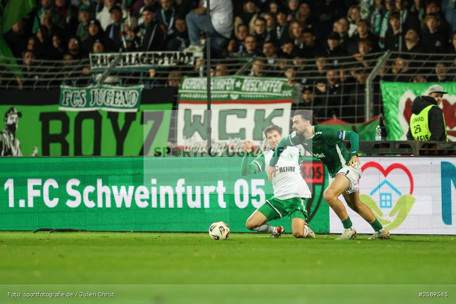 sport, Schweinfurt, Sachs-Stadion, SC Eltersdorf, Regionalliga Bayern, Fussball, BFV, 13. Spieltag, 1. FC Schweinfurt 1905, 09.10.2026 - Bild-ID: 2589345
